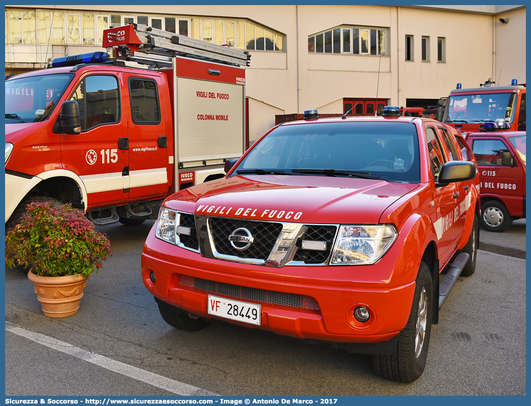 VF 28449
Corpo Nazionale Vigili del Fuoco
Nissan Navara II serie
Parole chiave: Corpo;Nazionale;Vigili del Fuoco;Vigili;Fuoco;Fuoristrada;Pick Up;Pickup;Nissan;Navara