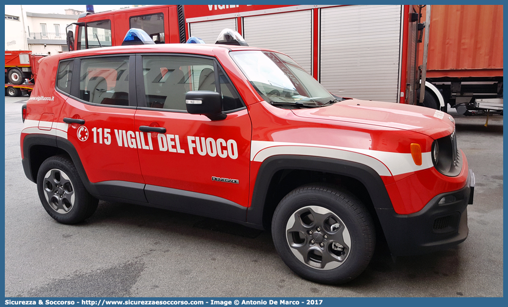 -
Corpo Nazionale Vigili del Fuoco
Jeep Renegade I serie
Parole chiave: VVF;V.V.F.;Corpo;Nazionale;Vigili;del;Fuoco;Jeep;Renegade