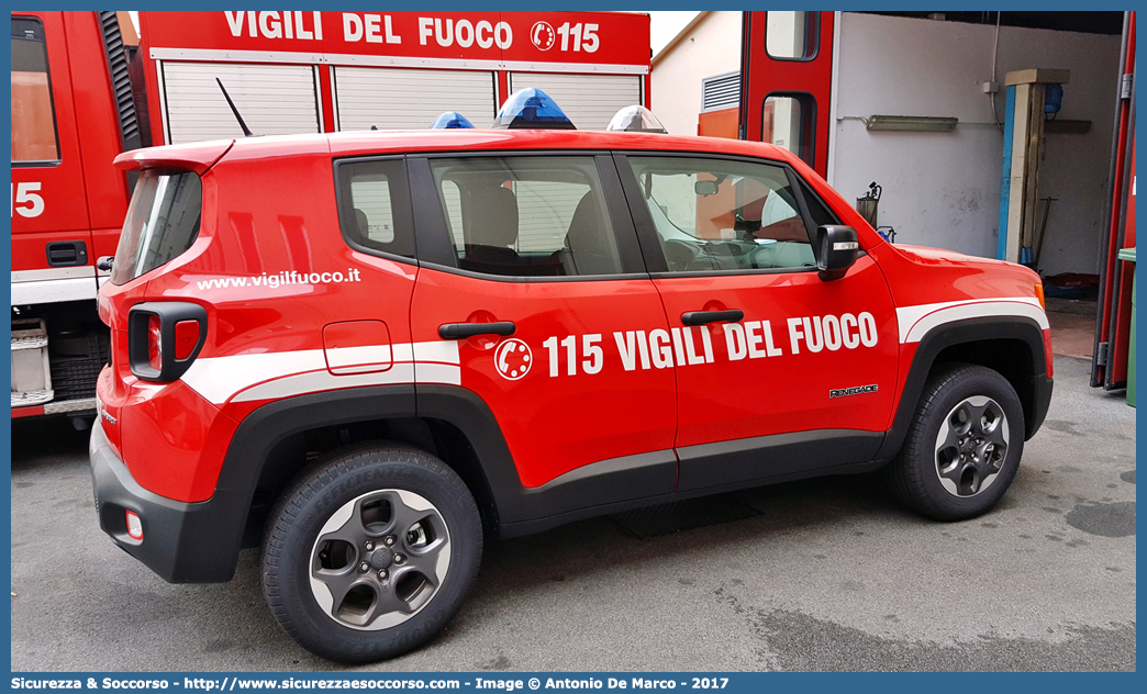 -
Corpo Nazionale Vigili del Fuoco
Jeep Renegade I serie
Parole chiave: VVF;V.V.F.;Corpo;Nazionale;Vigili;del;Fuoco;Jeep;Renegade