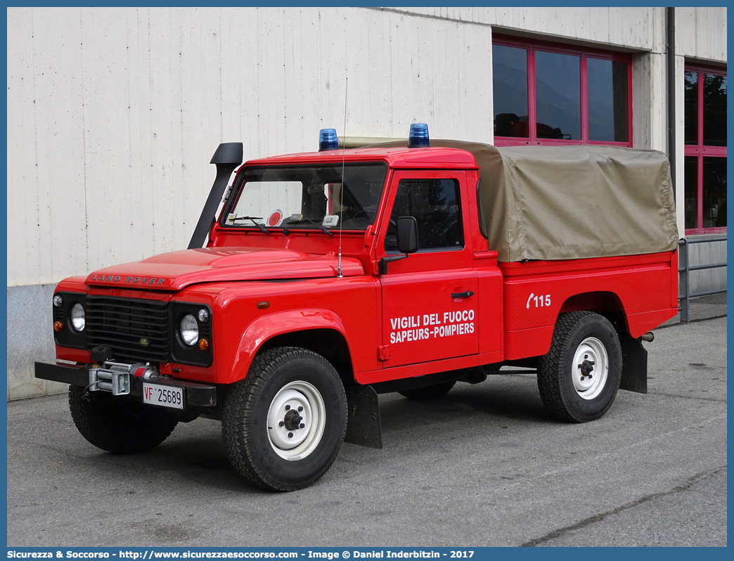 VF 25689
Vigili del Fuoco
Regione Autonoma Valle d'Aosta
Land Rover Defender 110
Parole chiave: VF;V.F.;Vigili;Fuoco;Regione;Autonoma;Valle;Aosta;Land Rover;Defender 110