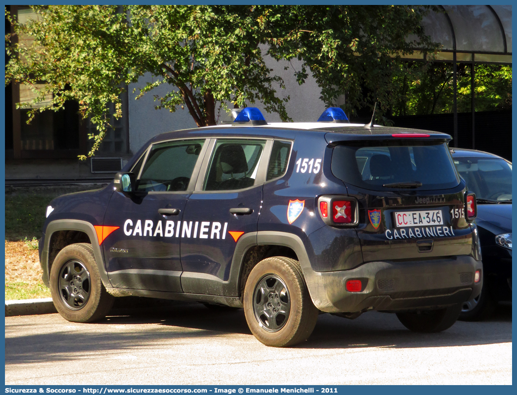 CC EA346
Arma dei Carabinieri
Comando Unità per la Tutela Forestale, 
Ambientale e Agroalimentare
Jeep Renegade I serie restyling
Parole chiave: CC;C.C.;Arma;dei;Carabinieri;Comando;Unità;per;la;Tutela;Forestale;Ambientale;Agroalimentare;Jeep;Reegade