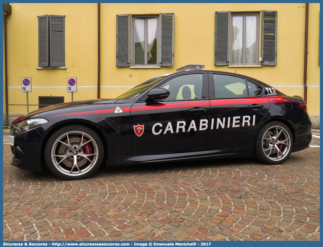 CC DK555
Arma dei Carabinieri
Alfa Romeo Nuova Giulia Quadrifoglio
Parole chiave: CC;C.C.;Arma;dei;Carabinieri;Alfa;Romeo;Nuova;Giulia;Quadrifoglio