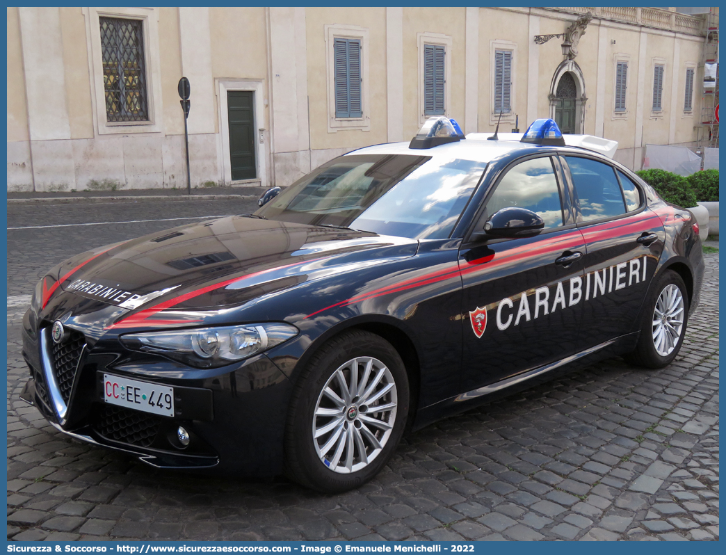 CC EE449
Arma dei Carabinieri
Alfa Romeo Nuova Giulia
Parole chiave: CC;C.C.;Arma;dei;Carabinieri;Alfa;Romeo;Nuova;Giulia