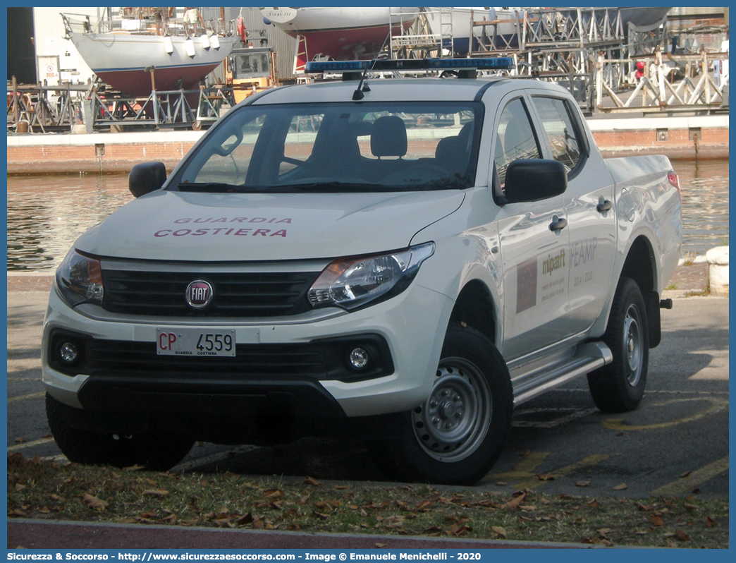 CD 4559
Corpo delle Capitanerie di Porto
Guardia Costiera
Fiat Fullback
Parole chiave: CP;C.P.;GC,G.C.;Guardia;Costiera;Capitaneria;Capitanerie;di;Porto;Fiat;Fullback