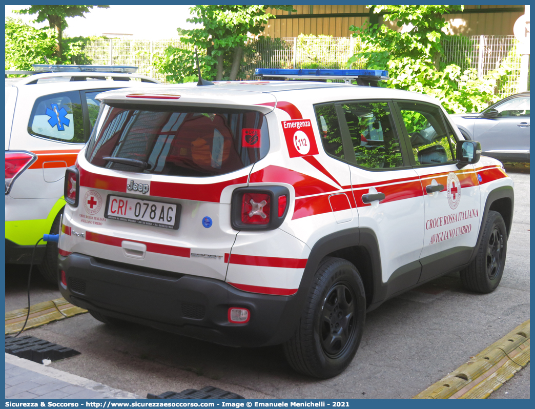 CRI 078AG
Croce Rossa Italiana
Avigliano Umbro (TR)
Jeep Renegade I serie restyling
Allestitore Gruppo MC Veicoli Speciali S.r.l.
Parole chiave: CRI;C.R.I.;Croce;Rossa;Italiana;Avigliano;Umbro;Terni;Jeep;Renegade;Gruppo MC