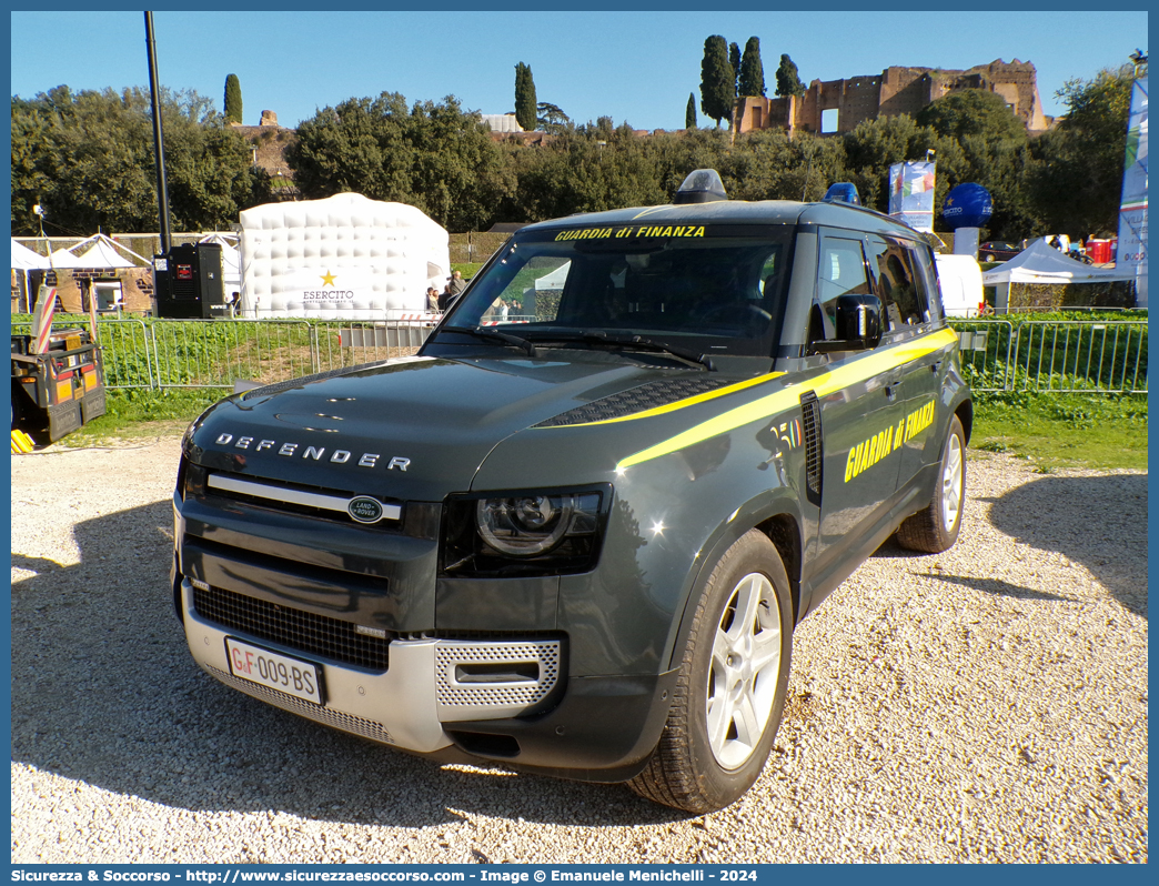 GdiF 009BS
Guardia di Finanza
Land Rover New Defender 110
II serie
Parole chiave: GdiF;G.D.F.;GDF;Guardia di Finanza;Land;Rover;New;Defender