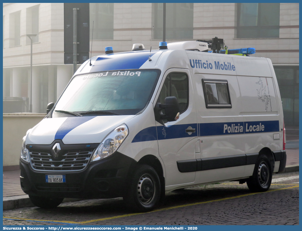 Polizia Locale YA803AK
Polizia Locale
Comune di Terni
Renault Master IV serie
Parole chiave: Polizia;Locale;Municipale;Terni;Renault;Master