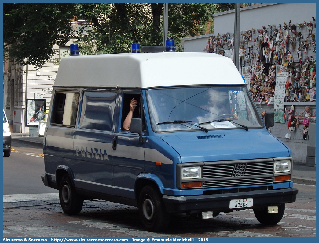 Polizia A2568
Polizia di Stato
Fiat Ducato I serie
Parole chiave: Polizia di Stato;Polizia;PS;Fiat;Ducato