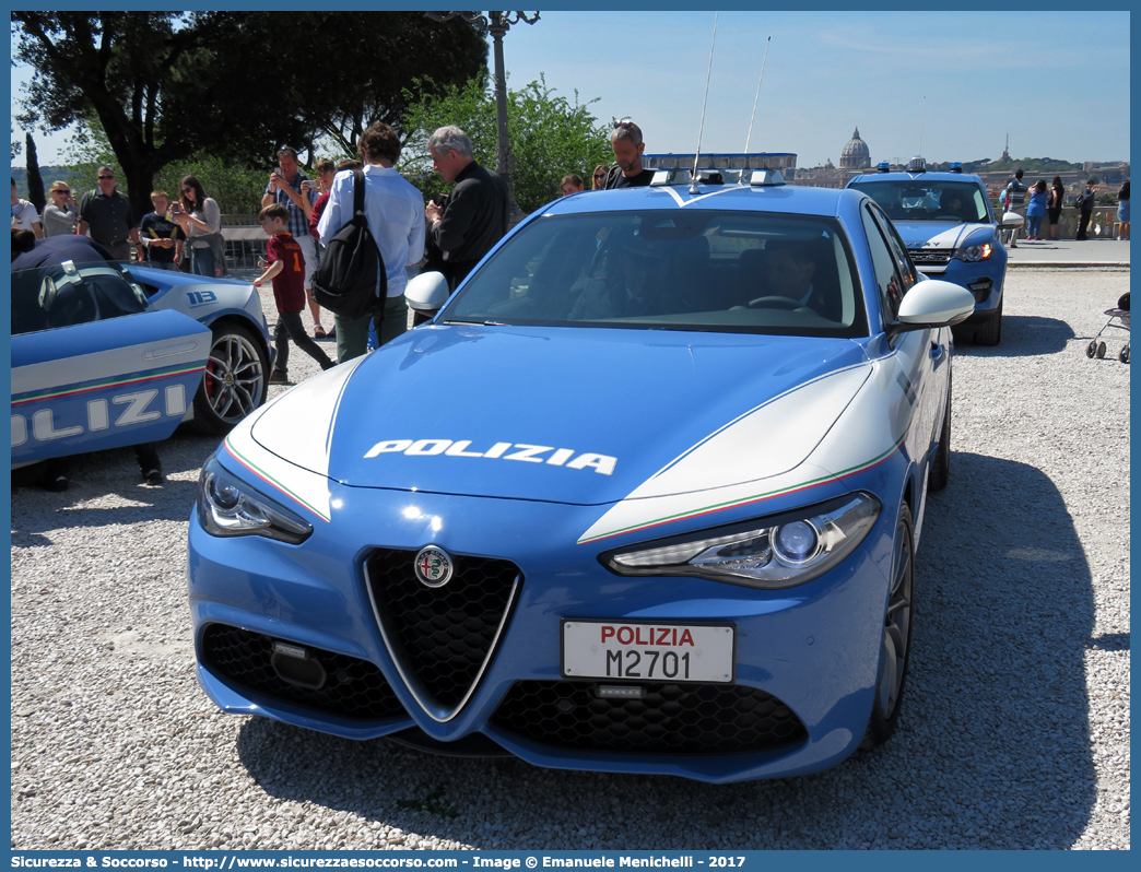 Polizia M2701
Polizia di Stato
Polizia Stradale
Alfa Romeo Nuova Giulia Veloce
Parole chiave: Polizia di Stato;Polizia;PS;Polizia Stradale;Alfa;Romeo;Nuova;Giulia;Veloce