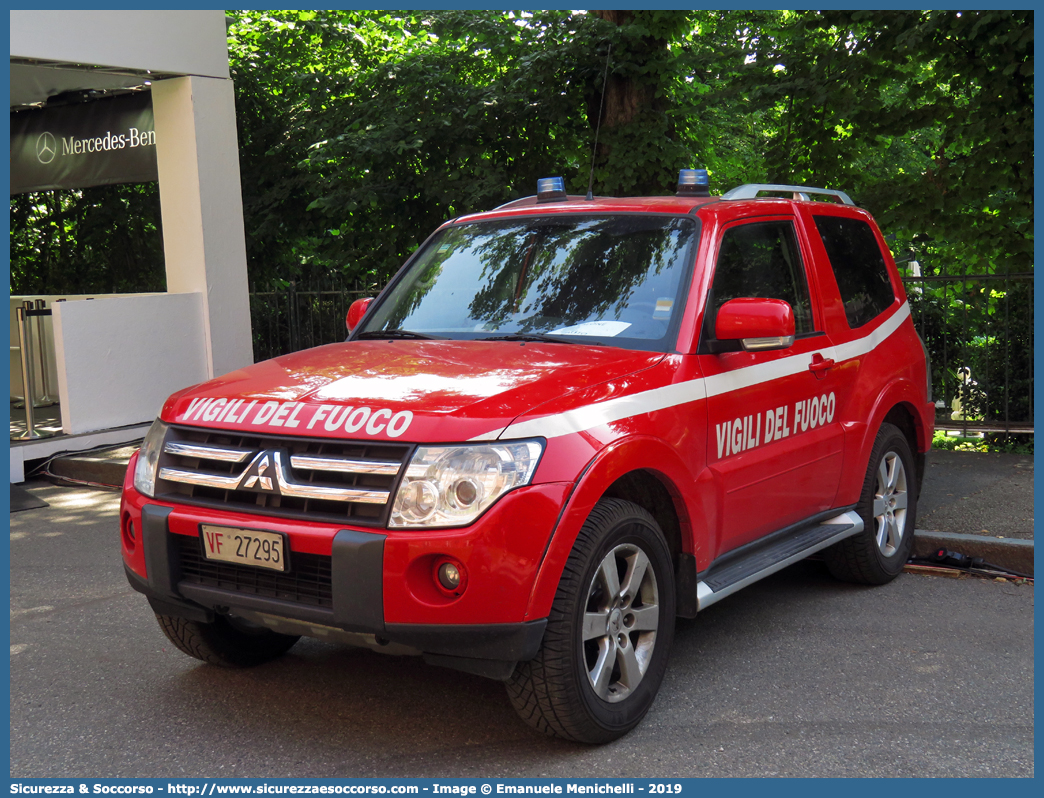 VF 27295
Corpo Nazionale Vigili del Fuoco
Mitsubishi Pajero SWB IV serie
Parole chiave: Corpo;Nazionale;Vigili del Fuoco;Vigili;Fuoco;Mitsubishi;Pajero;SWB