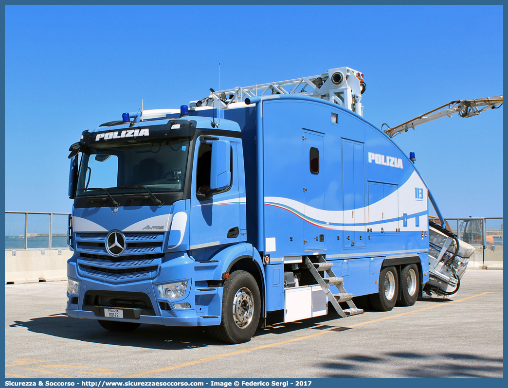 Polizia M0142
Polizia di Stato
Polizia di Frontiera
Mercedes Benz Antos
Allestitore Rapiscan Systems Ltd
Parole chiave: Polizia;di;Stato;PS;P.S.;Frontiera;Mercedes Benz;Antos;Rapiscan Systems;Eagle;M60;M;60