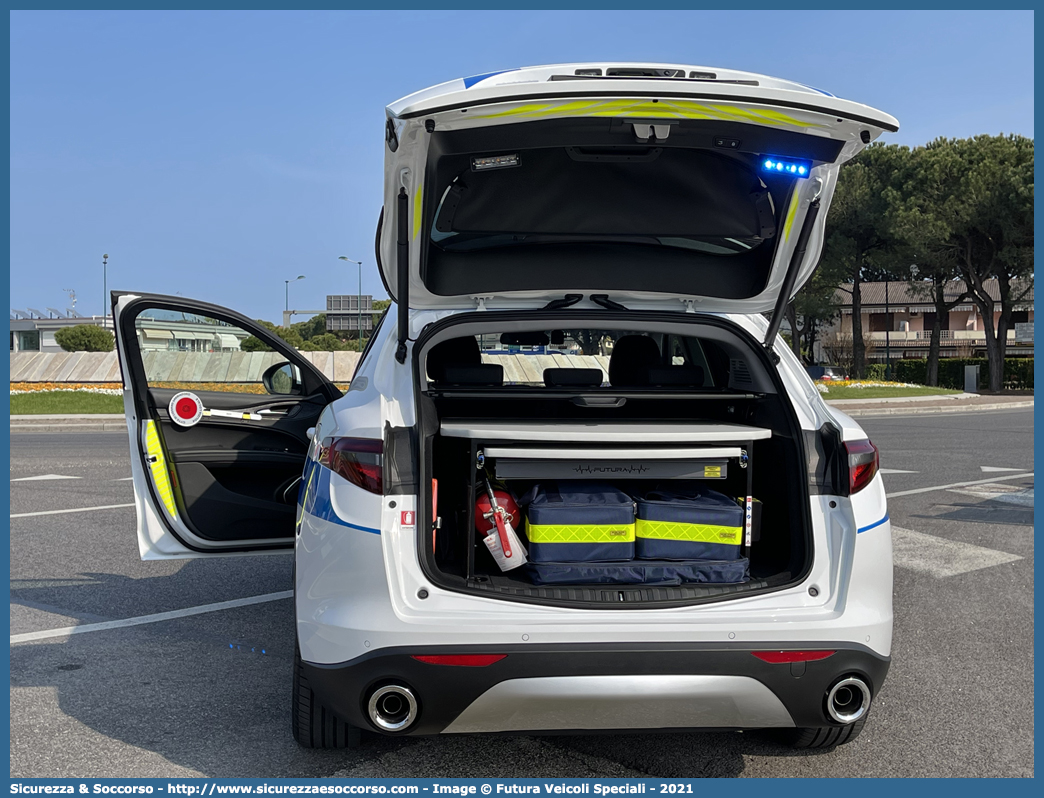 Polizia Locale YA907AL
Polizia Locale
Comune di Lignano Sabbiadoro
Alfa Romeo Stelvio
Allestitore Futura Veicoli Speciali
Parole chiave: Polizia;Locale;Comunale;Municipale;Lignano;Sabbiadoro;Alfa;Romeo;Stelvio;Futura;Veicoli;Speciali