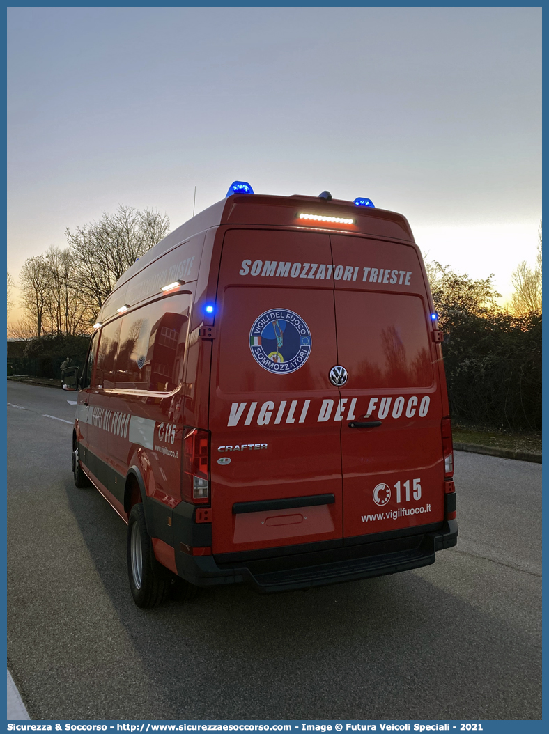 -
Corpo Nazionale Vigili del Fuoco
Nucleo Soccorso Subacqueo e Acquatico
Volkswagen Crafter II serie
Allestitore Futura Veicoli Speciali
Parole chiave: Corpo;Nazionale;Vigili del Fuoco;Vigili;Fuoco;Volkswagen;Crafter;NSSA;N.S.S.A.;Soccorso;Subacqueo;Acquatico;Sommozzatori;Subacquei;Futura;Veicoli;Speciali