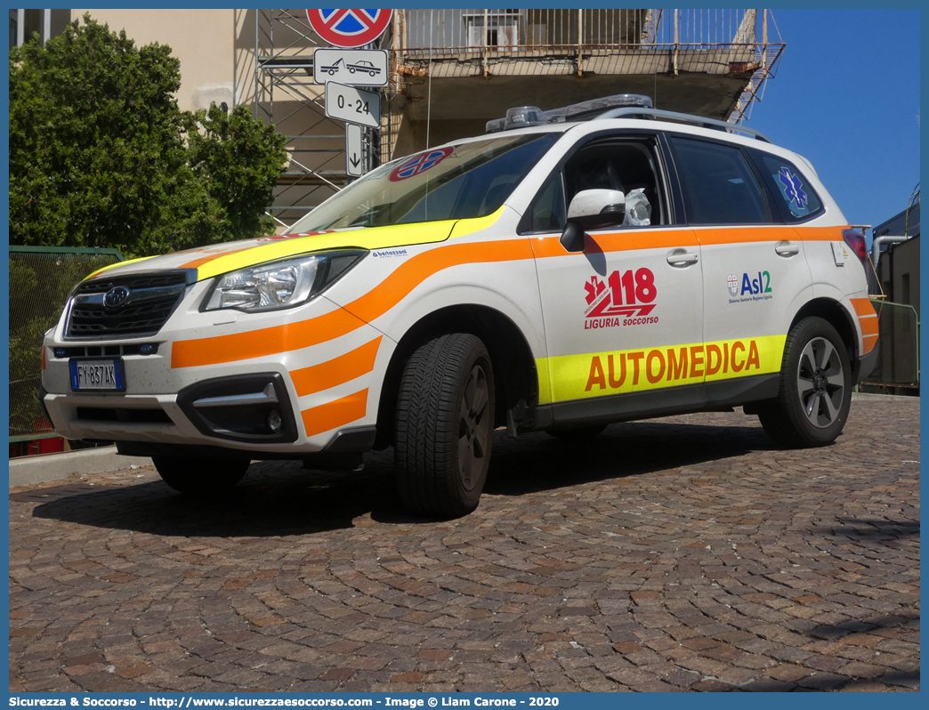 SIERRA 3
118 Savona Soccorso
Subaru Forester VI serie restyling
Allestitore Bertazzoni S.r.l.
Parole chiave: 118;Savona;Soccorso;Automedica;Subaru;Forester;Bertazzoni