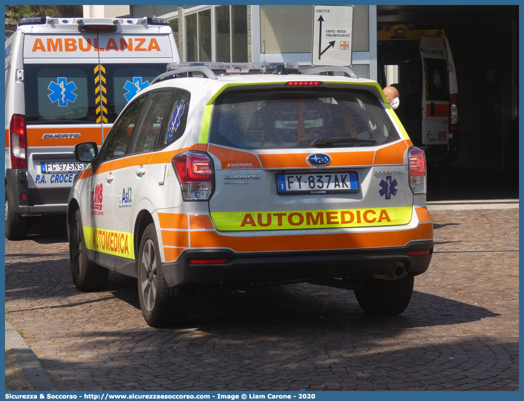 SIERRA 3
118 Savona Soccorso
Subaru Forester VI serie restyling
Allestitore Bertazzoni S.r.l.
Parole chiave: 118;Savona;Soccorso;Automedica;Subaru;Forester;Bertazzoni