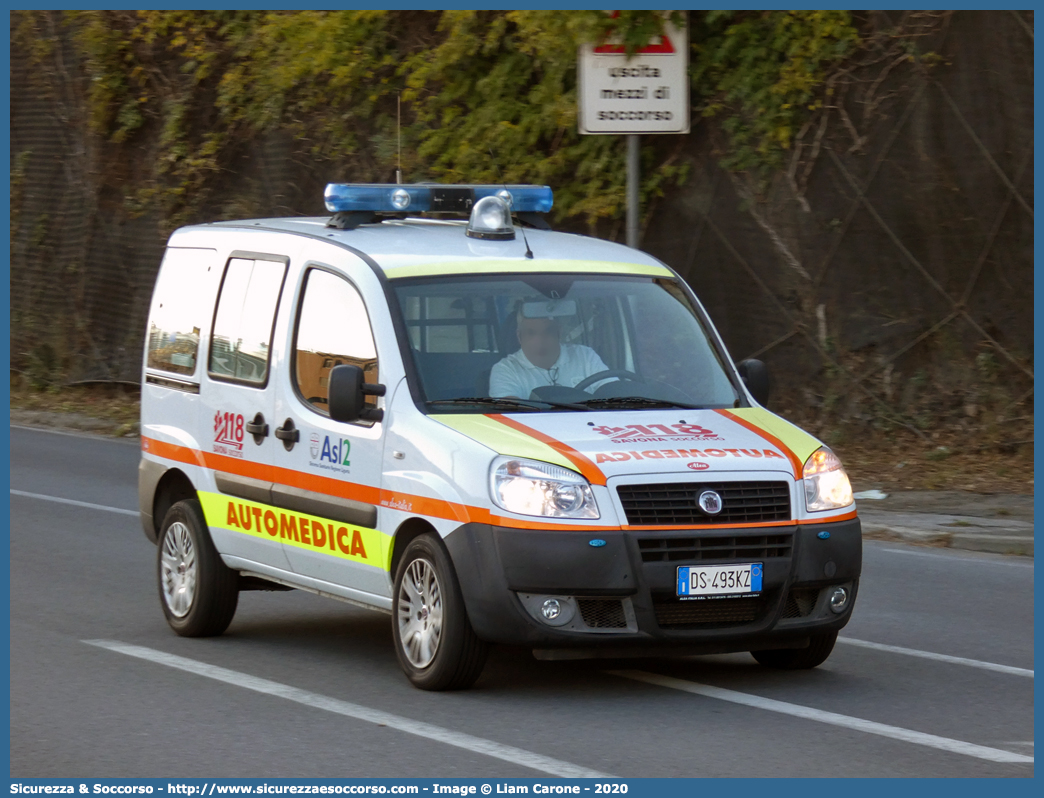 -
118 Savona Soccorso
Fiat Doblò II serie
Allestitore Alea Italia S.r.l.
Parole chiave: 118;Savona;Soccorso;Automedica;Fiat;Doblò;AVS;A.V.S