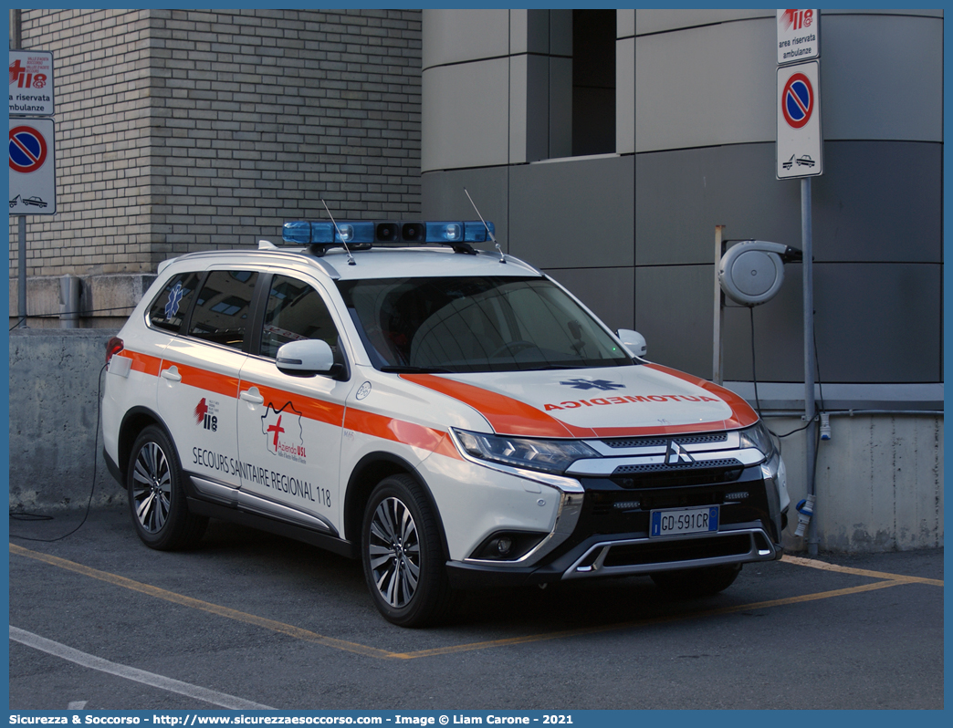 396
118 Valle d'Aosta
Mitsubishi Outlander III serie restyling
Allestitore MAF S.n.c.
Parole chiave: 118;Valle d&#039;Aosta;Aosta;Automedica;Mitsubishi;Outlander;MAF