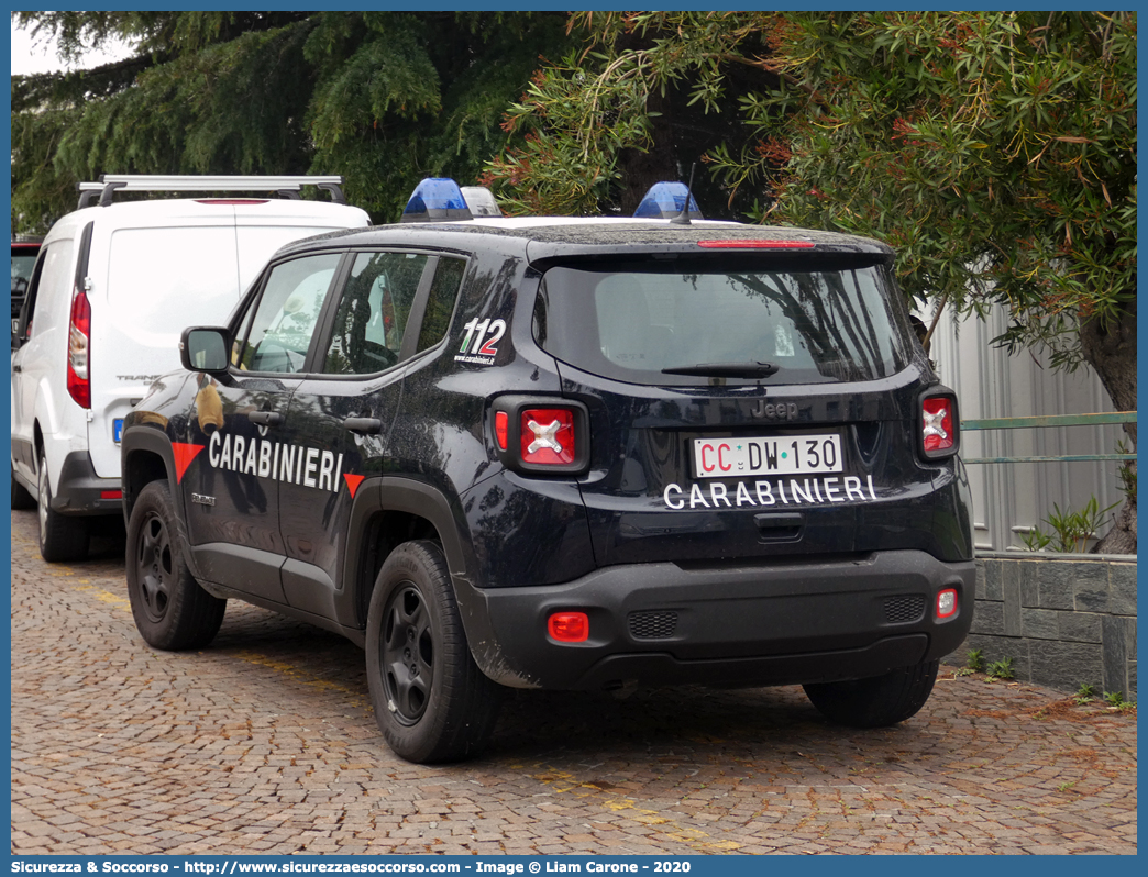 CC DW130
Arma dei Carabinieri
Jeep Renegade I serie restyling
(I fornitura)
Parole chiave: CC;C.C.;Arma;dei;Carabinieri;Jeep;Renegade