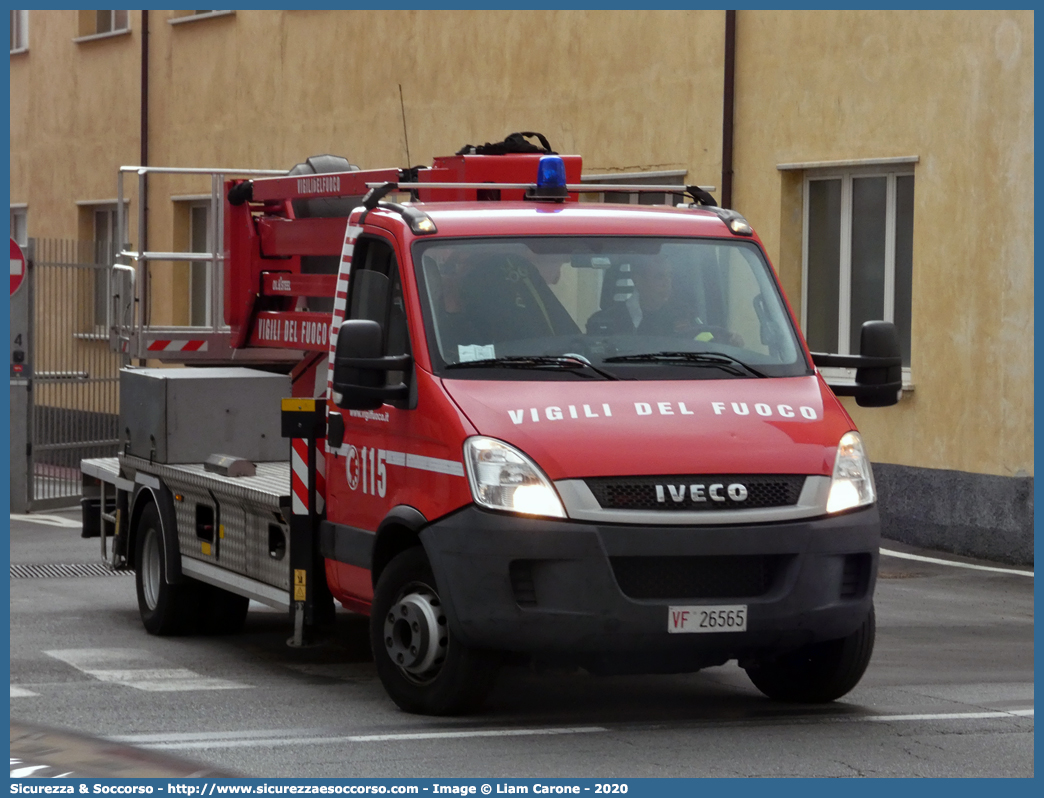 VF 26565
Corpo Nazionale Vigili del Fuoco
Iveco Daily IV serie restyling
Allestitore Oil & Steel S.p.A.
Parole chiave: VF;V.F.;VVF;V.V.F.;Corpo;Nazionale;Vigili del Fuoco;Vigili;Fuoco;Snorkel;Iveco;Daily;Oil&Steel;Oil & Steel