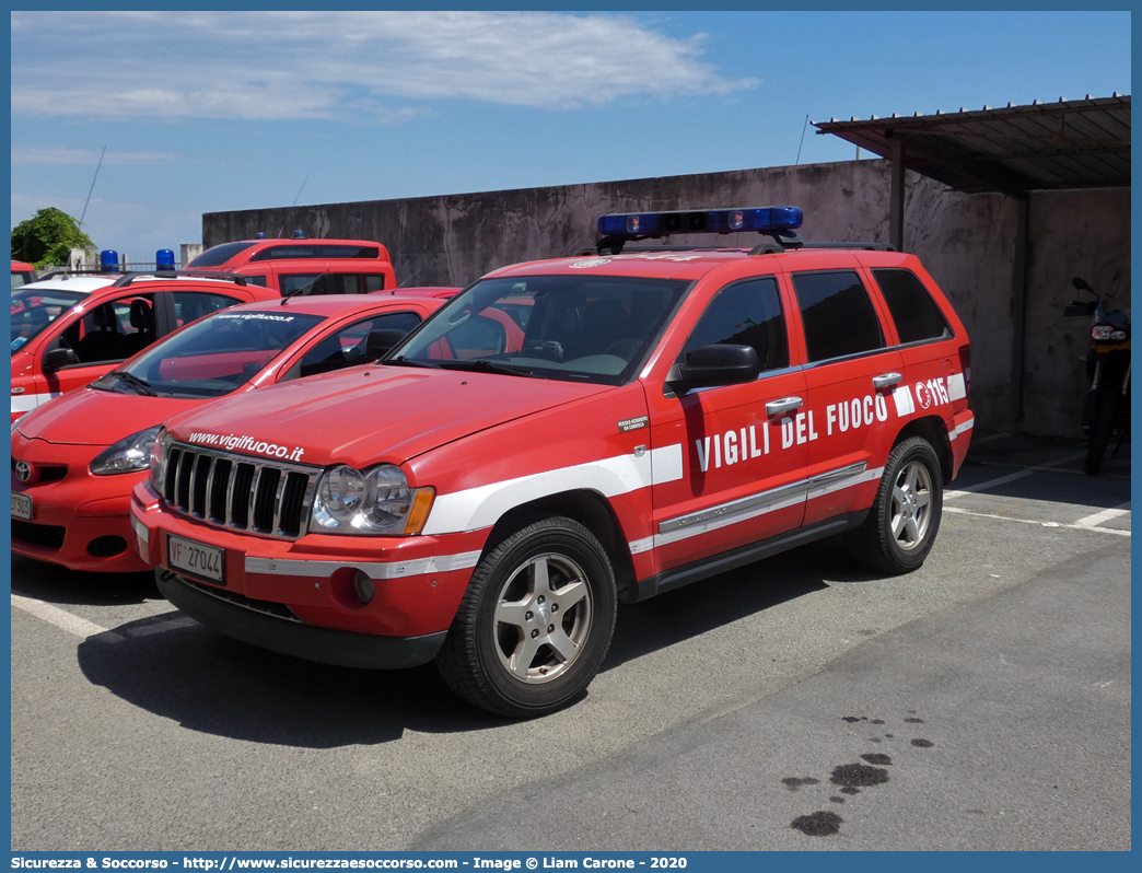 VF 27044
Corpo Nazionale Vigili del Fuoco
Jeep Grand Cherokee III serie
(variante)
Parole chiave: Corpo;Nazionale;Vigili del Fuoco;Vigili;Fuoco;Jeep;Grand Cherokee