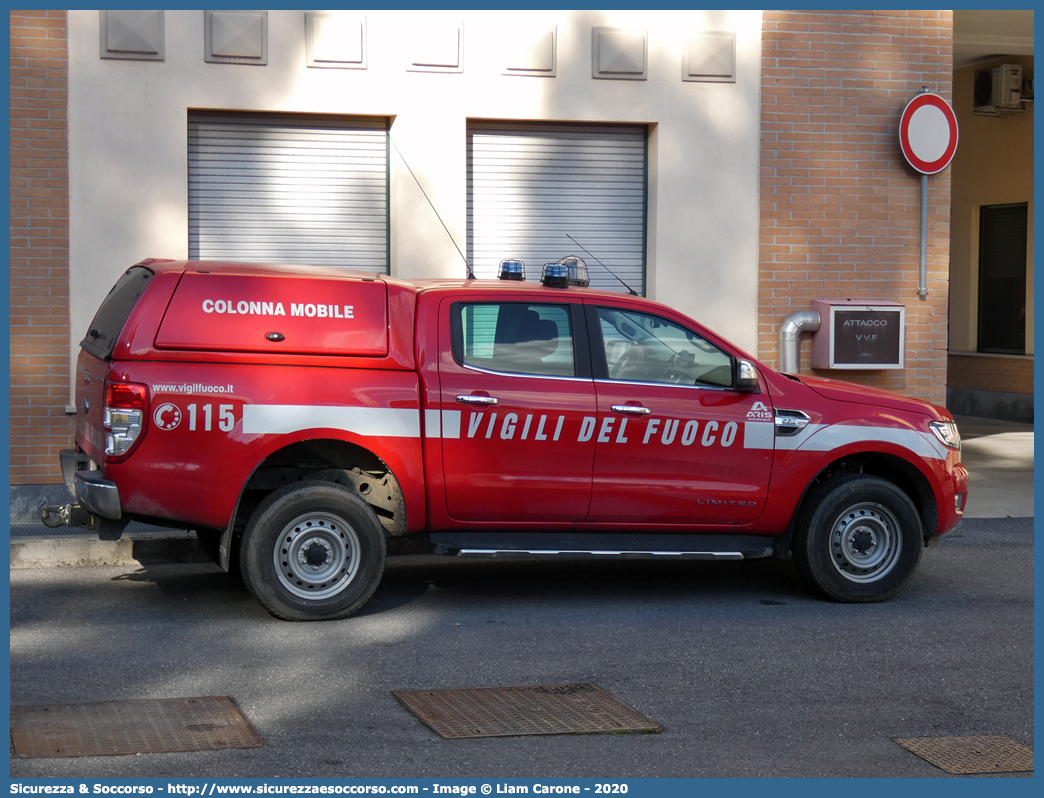 VF 29295
Corpo Nazionale Vigili del Fuoco
Ford Ranger IV serie
Allestitore Aris S.p.A.
Parole chiave: VVF;V.V.F.;Corpo;Nazionale;Vigili;del;Fuoco;Vigili;Fuoco;Ford;Ranger;Aris