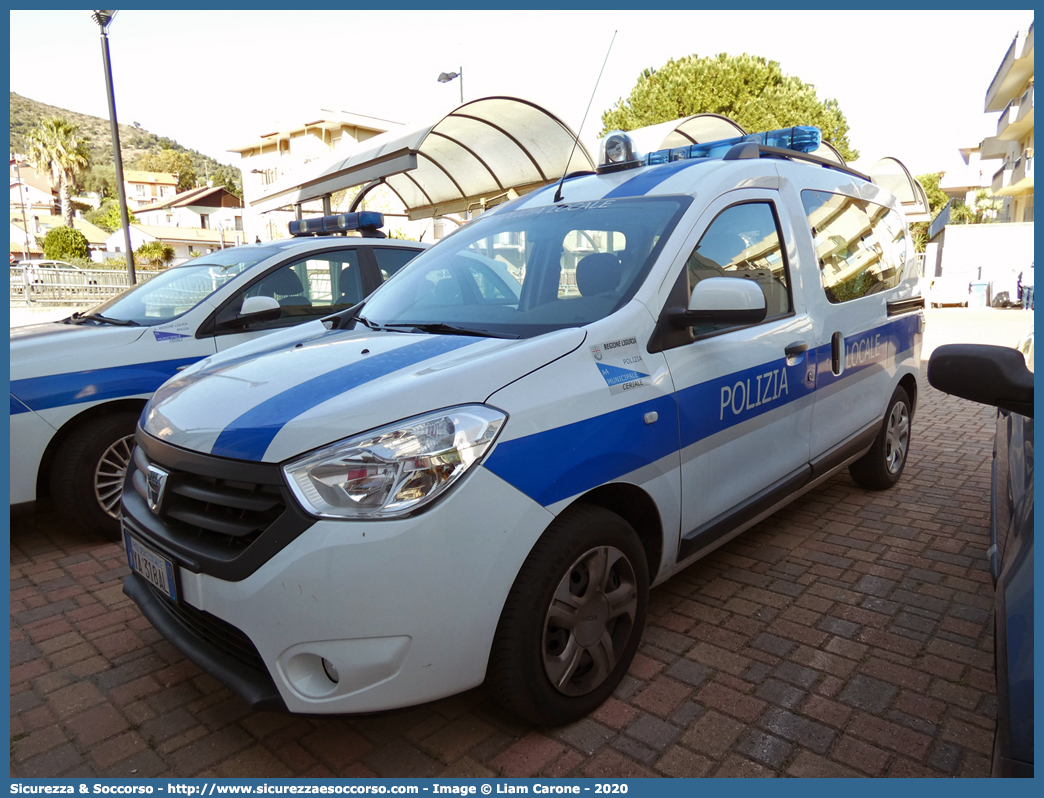 Polizia Locale YA318AL
Polizia Locale
Comune di Ceriale
Dacia Dokker I serie
Parole chiave: Polizia;Municipale;Locale;Savona;Ceriale;Dacia;Dokker