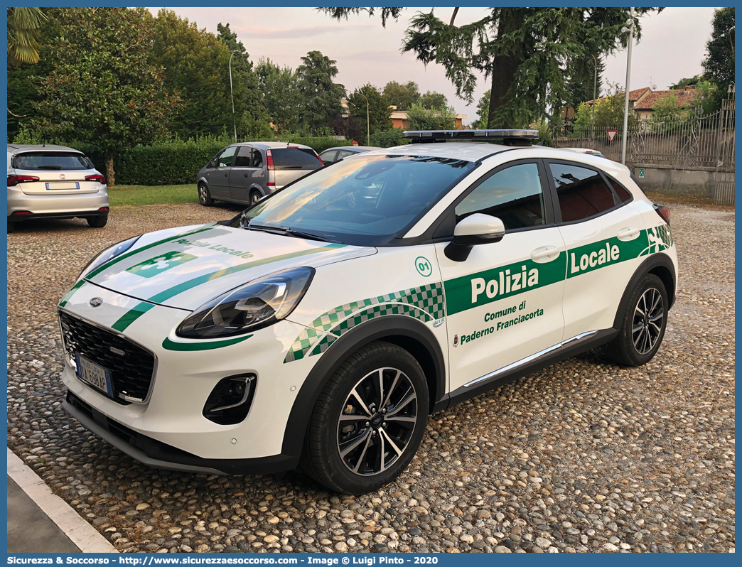 Polizia Locale YA698AP
Polizia Locale
Comune di Paderno Franciacorta
Ford Nuova Puma
Allestitore ALL.V.iN. S.r.l.
Parole chiave: PL;P.L.;PM;P.M.;Polizia;Locale;Municipale;Paderno;Franciacorta;Ford;Puma;Allvin