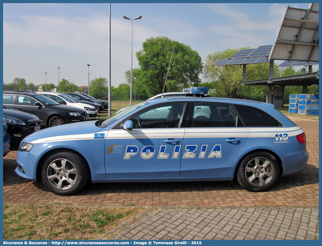 Polizia H2963
Polizia di Stato
Polizia Stradale
Autostrada Bs/Vr/Vi/Pd S.p.A.
Audi A4 Avant IV serie
Parole chiave: PS;P.S.;Polizia;di;Stato;Stradale;Autostrada;Autostradale;Serenissima;Audi;A4;Avant;Brescia;Verona;Vicenza;Padova