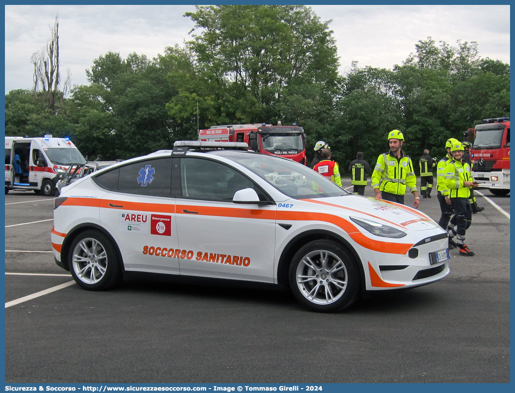 0467
118 Azienda Regionale Emergenza Urgenza
Regione Lombardia
Tesla Model Y
Allestitore Bertazzoni S.r.l.

Parole chiave: 118;AREU;A.R.E.U.;S.S.U.Em.;SSUEm;Lombardia;Automedica;Tesla;Model;Y;Bertazzoni