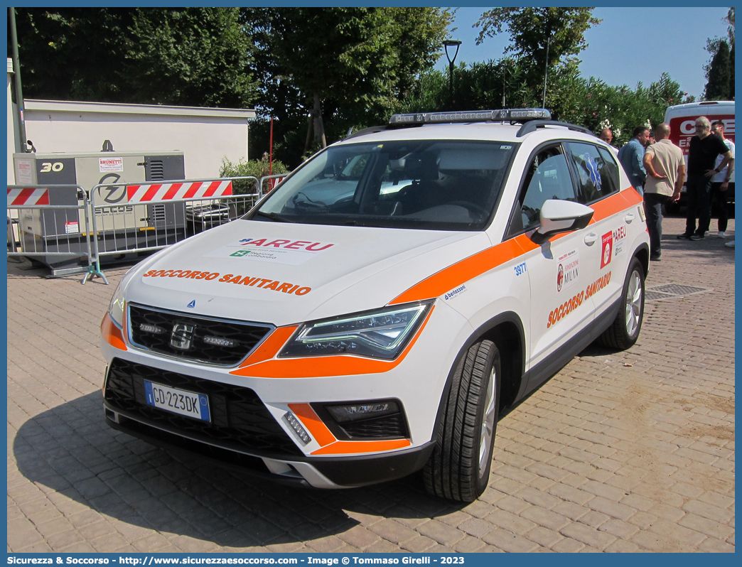 3977
118 Azienda Regionale Emergenza Urgenza
Regione Lombardia
Seat Ateca I serie
Allestitore Bertazzoni S.r.l.
Parole chiave: 118;AREU;A.R.E.U.;S.S.U.Em.;SSUEm;Lombardia;Automedica;Seat;Atec;Bertazzoni