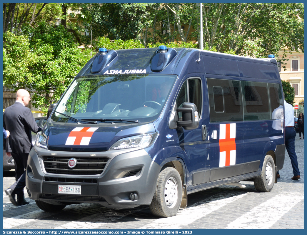 CC EA130
Arma dei Carabinieri
Reggimento Corazzieri
Fiat Ducato III serie restyling
Allestitore Orion S.r.l.
Parole chiave: CC;C.C.;Arma;dei;Carabinieri;Reggimento;Corazzieri;Fiat;Ducato;X290;Orion