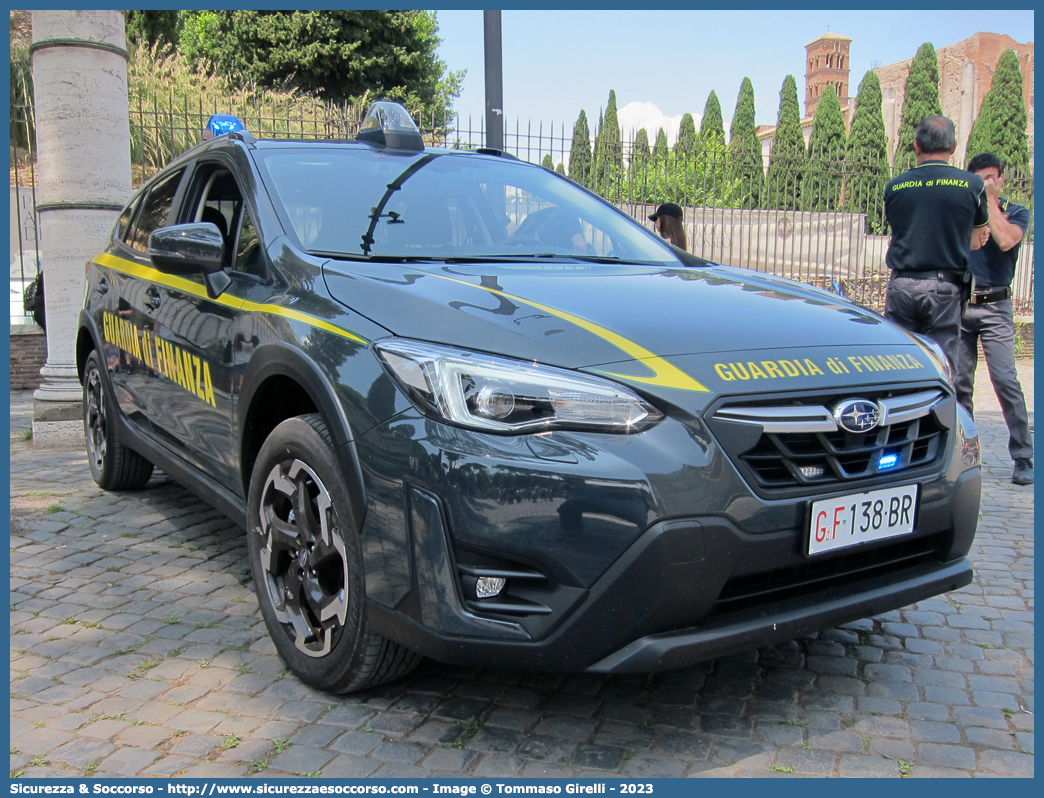 GdiF 138BR
Guardia di Finanza
Subaru XV E-Boxer
Parole chiave: GdiF;G.D.F.;GDF;Guardia;di;Finanza;Subaru;XV;E-Boxer