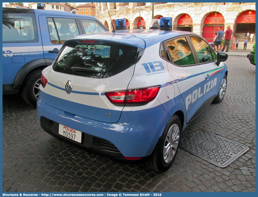 Polizia M0597
Polizia di Stato
Renault Clio VI serie
Allestitore Focaccia Group S.r.l.
Parole chiave: PS;P.S.;Polizia;di;Stato;Pubblica;Sicurezza;Renault;Clio;Focaccia