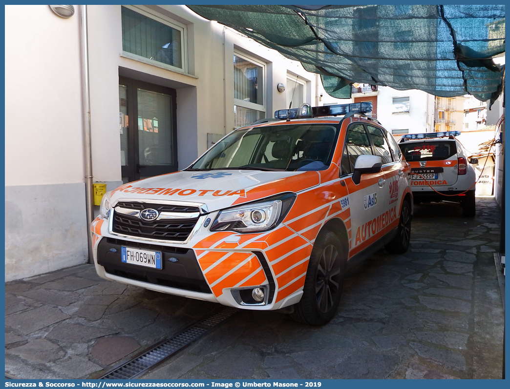 5981
118 Spezia Soccorso
Subaru Forester XT VI serie restyling
Allestitore AVS S.a.s.
Parole chiave: 118;Spezia;La Spezia;Soccorso;Automedica;Automedicalizzata;Auto Medica;Auto Medicalizzata;Subaru;Forester;XT;AVS;A.V.S.