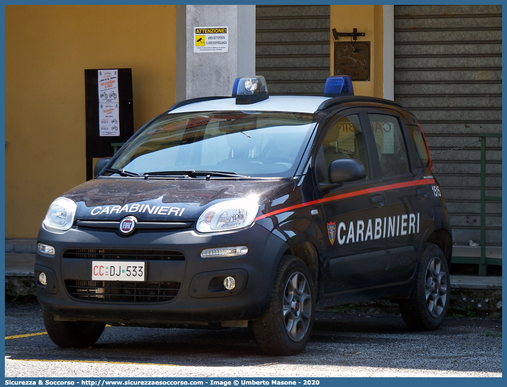 CC DJ533
Arma dei Carabinieri
Comando Unità per la Tutela Forestale, 
Ambientale e Agroalimentare
Fiat Nuova Panda 4x4 II serie
Parole chiave: CC;C.C.;Arma;dei;Carabinieri;Comando;Unità;per;la;Tutela;Forestale;Ambientale;Agroalimentare;Fiat;Nuova;Panda;4x4