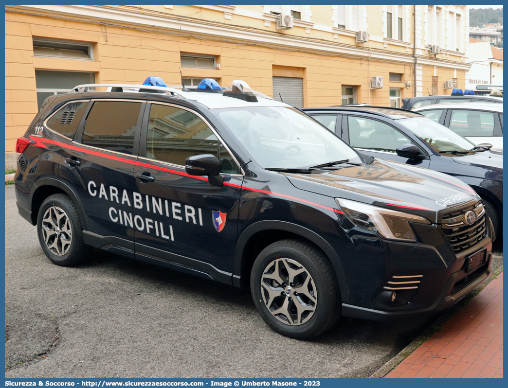 -
Arma dei Carabinieri
Centro e Nuclei Cinofili
Subaru Forester E-Boxer I serie restyling
Allestitore Cita Seconda S.r.l.
Parole chiave: CC;C.C.;Arma;Carabinieri;Centro;Nuclei;Nucleo;Cinofili;Subaru;Forester;E-Boxer;Cita;Seconda