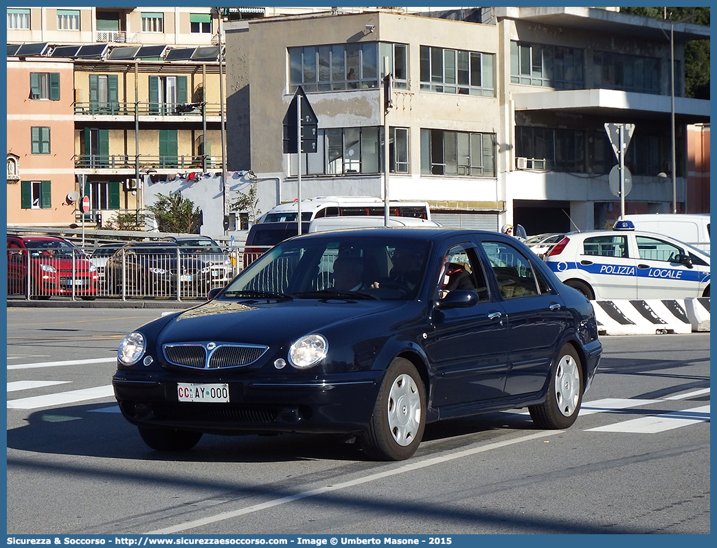 CC AY000
Arma dei Carabinieri
Lancia Lybra
Parole chiave: CC;C.C.;Arma;dei;Carabinieri;Lancia;Lybra