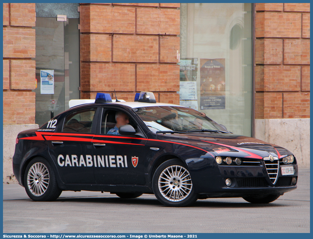 CC CR966
Arma dei Carabinieri
Alfa Romeo 159
Parole chiave: CC;C.C.;Arma;dei;Carabinieri;Alfa;Romeo;159;Radiomobile