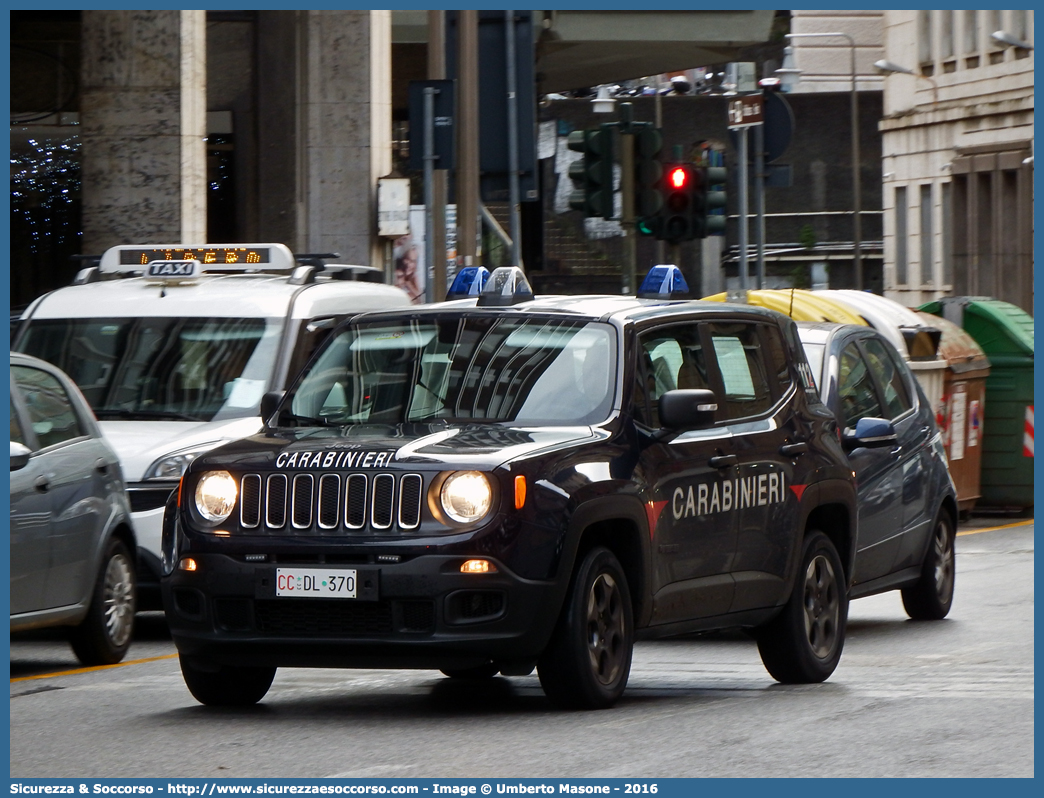 CC DL370
Arma dei Carabinieri
Jeep Renegade I serie
(I fornitura)
Parole chiave: CC;C.C.;Arma;dei;Carabinieri;Jeep;Renegade