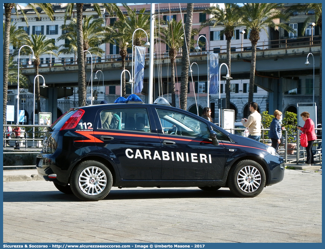 CC DM206
Arma dei Carabinieri
Fiat Punto IV serie
(II fornitura)
Parole chiave: CC;C.C.;Arma;Carabinieri;Fiat;Punto