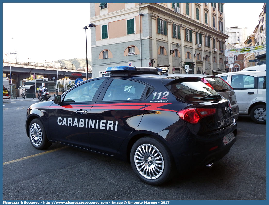 CC DQ803
Arma dei Carabinieri
Alfa Romeo Nuova Giulietta
I serie II restyling
Allestitore Nuova Carrozzeria Torinese S.r.l.
Parole chiave: C.C.;CC;Arma;dei;Carabinieri;Alfa;Romeo;Giulietta;nct;Nuova;Carrozzeria;Torinese