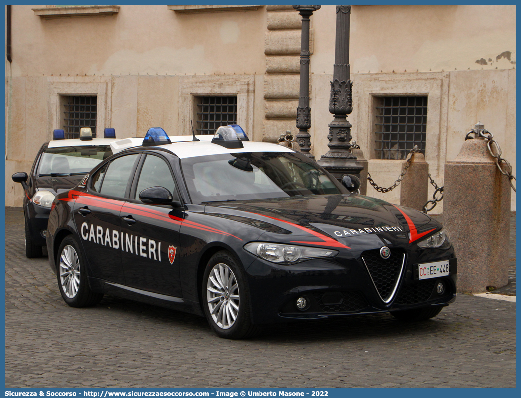 CC EE448
Arma dei Carabinieri
Alfa Romeo Nuova Giulia
Parole chiave: CC;C.C.;Arma;dei;Carabinieri;Alfa;Romeo;Nuova;Giulia