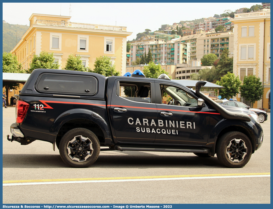 CC EF171
Arma dei Carabinieri
Centro e Nuclei Subacquei
Nissan Navara III serie
Parole chiave: CC;C.C.;Arma;dei;Carabinieri;Centro;Nucleo;Nuclei;Subacquei;Nissan;Navara