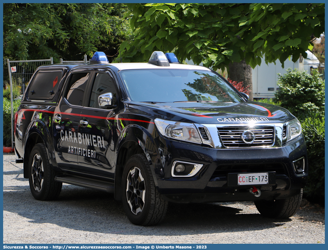 CC EF173
Arma dei Carabinieri
Artificieri Antisabotaggio
Nissan Navara
Parole chiave: Arma dei Carabinieri;Artificieri Antisabotaggio;Nissan;Navara