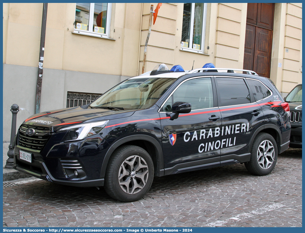 CC EL218
Arma dei Carabinieri
Centro e Nuclei Cinofili
Subaru Forester E-Boxer I serie restyling
Allestitore Cita Seconda S.r.l.
Parole chiave: CC;C.C.;Arma;Carabinieri;Centro;Nuclei;Nucleo;Cinofili;Subaru;Forester;E-Boxer;Cita;Seconda