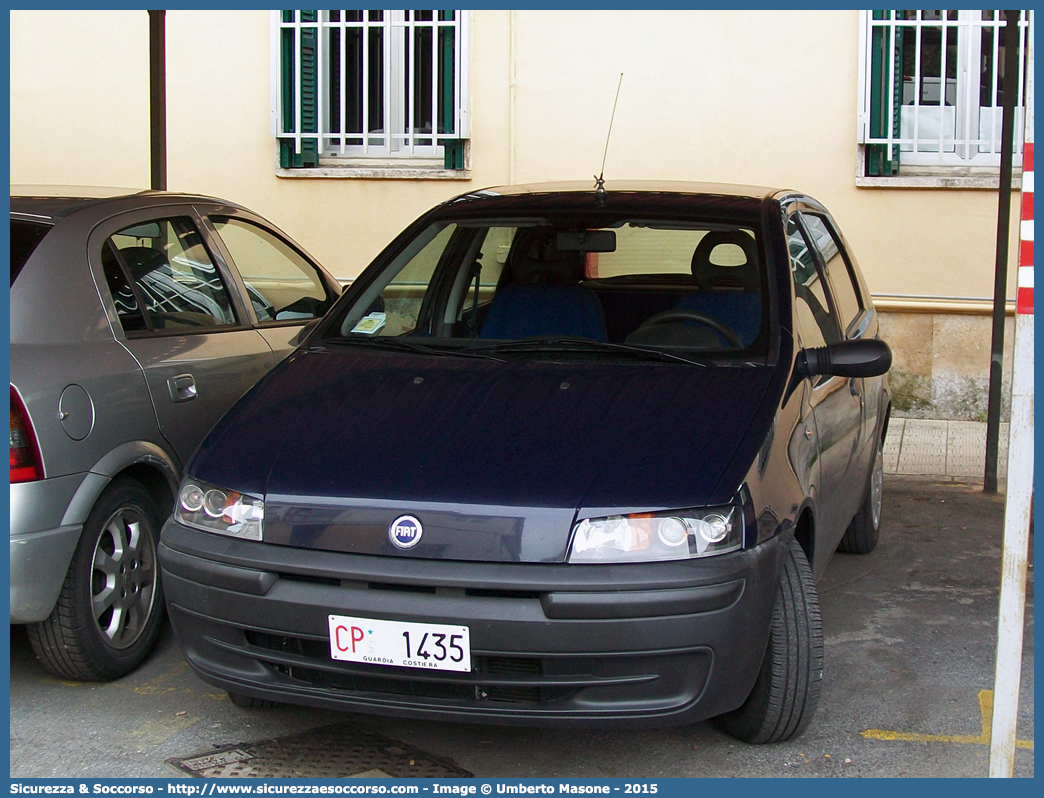 CP 1435
Corpo delle Capitanerie di Porto
Guardia Costiera 
Fiat Punto II serie
Parole chiave: GC;G.C.;CP;C.P.;Guardia;Costiera;Capitaneria;Capitanerie;di;Porto;Fiat;Punto