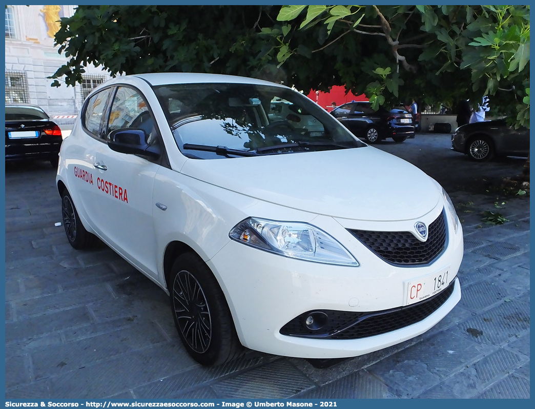 CP 1841
Corpo delle Capitanerie di Porto
Guardia Costiera
Lancia Ypsilon Hybrid III serie restyling
Parole chiave: CP;C.P.;GC,G.C.;Guardia;Costiera;Capitaneria;Capitanerie;di;Porto;Lancia;Ypsilon;Hybrid