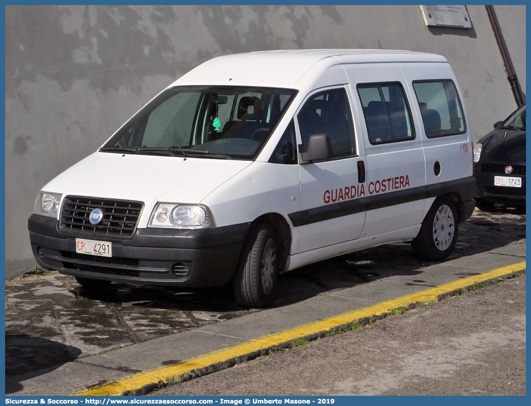 CP 4291
Corpo delle Capitanerie di Porto
Guardia Costiera 
Fiat Scudo III serie
Parole chiave: CP;C.P.;GC;G.C.;Guardia;Costiera;Capitaneria;Capitanerie;di;Porto;Fiat;Scudo