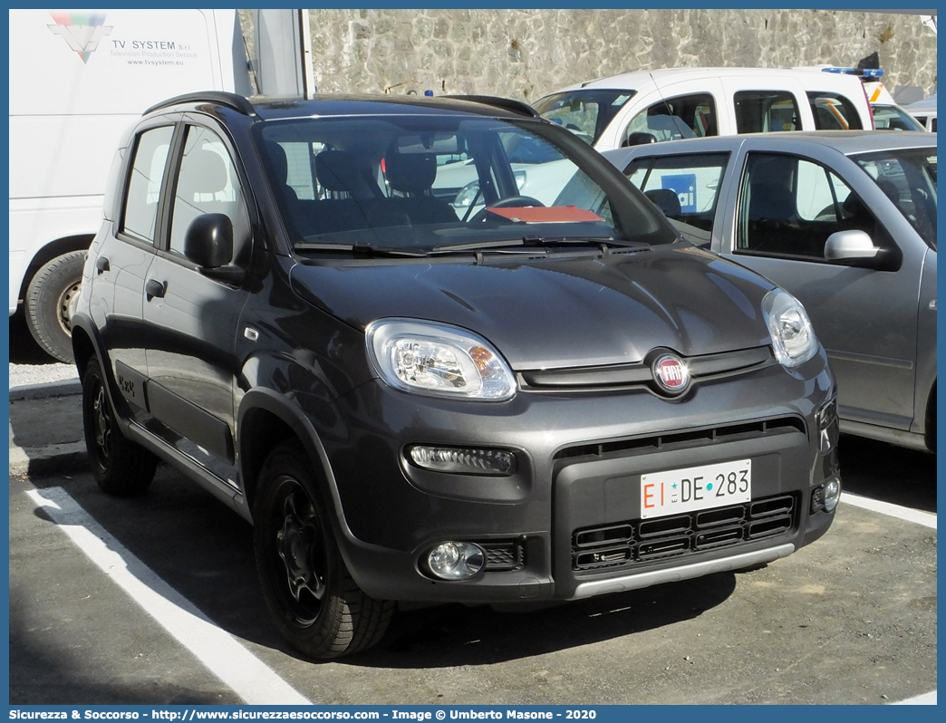 EI DE283
Esercito Italiano
Fiat Nuova Panda 4x4 II serie
Parole chiave: EI;E.I.;Esercito;Italiano;Autovetture;Fiat;Nuova;Panda;4x4