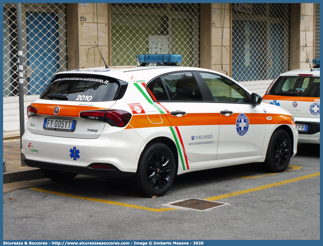 2010
P.A. Croce Bianca Alassio
Fiat Nuova Tipo 5Porte
Allestitore Aricar S.p.A.
Parole chiave: P.A.;PA;Croce;Bianca;Alassio;fiat;Tipo;5Porte;Aricar